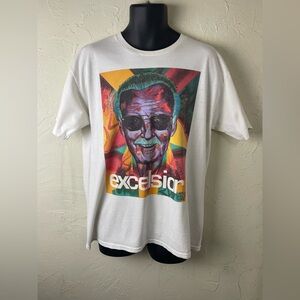 Stan Lee Neff x Madsteez Excelsior Men's T-Shirt Size Large